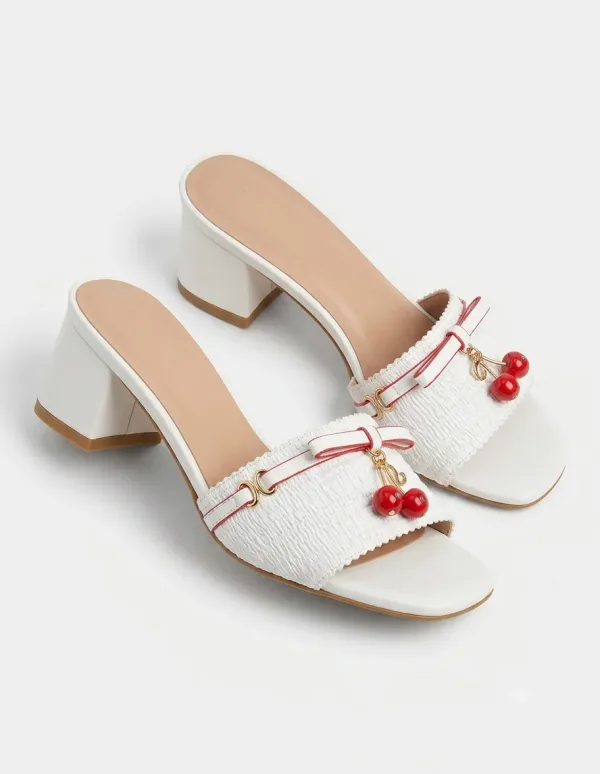 Les Mules Cerise Surprise