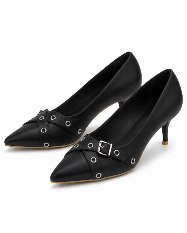 Talons Pointus Boucle Œillets